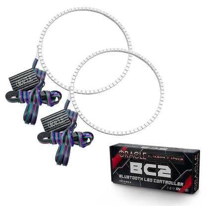 ORACLE Lighting 2021-2025 Ford Bronco LED Headlight Halo Kit - Base Headlights by ORACLE Lighting