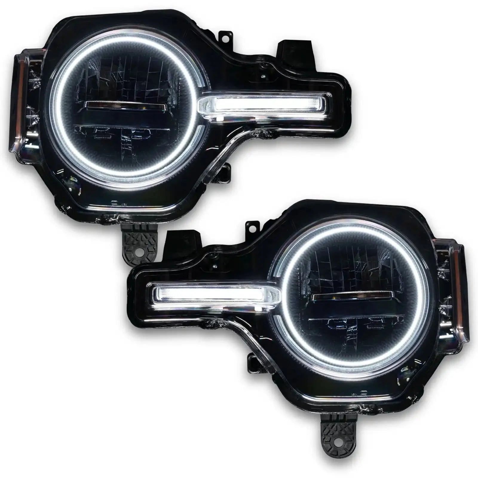 ORACLE Lighting 2021-2025 Ford Bronco ColorSHIFT Headlight Halo Kit w/DRL Bar - Base Headlights by ORACLE Lighting