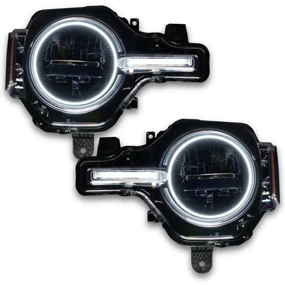 ORACLE Lighting 2021-2025 Ford Bronco ColorSHIFT Headlight Halo Kit w/DRL Bar - Base Headlights by ORACLE Lighting