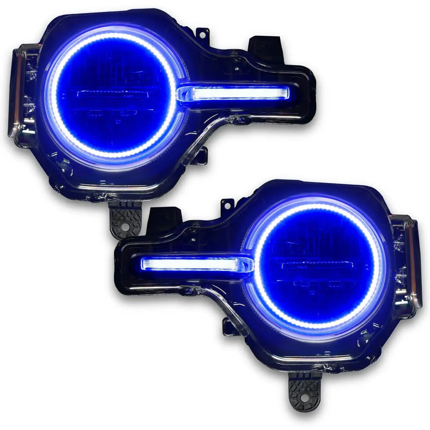 ORACLE Lighting 2021-2025 Ford Bronco ColorSHIFT Headlight Halo Kit w/DRL Bar - Base Headlights by ORACLE Lighting