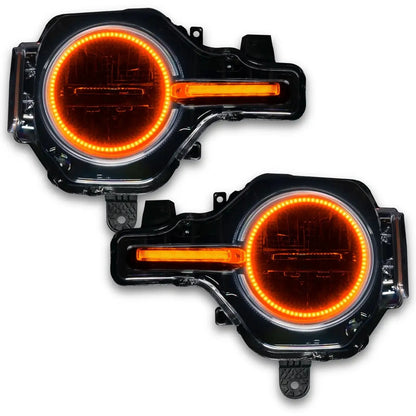 ORACLE Lighting 2021-2025 Ford Bronco ColorSHIFT Headlight Halo Kit w/DRL Bar - Base Headlights by ORACLE Lighting