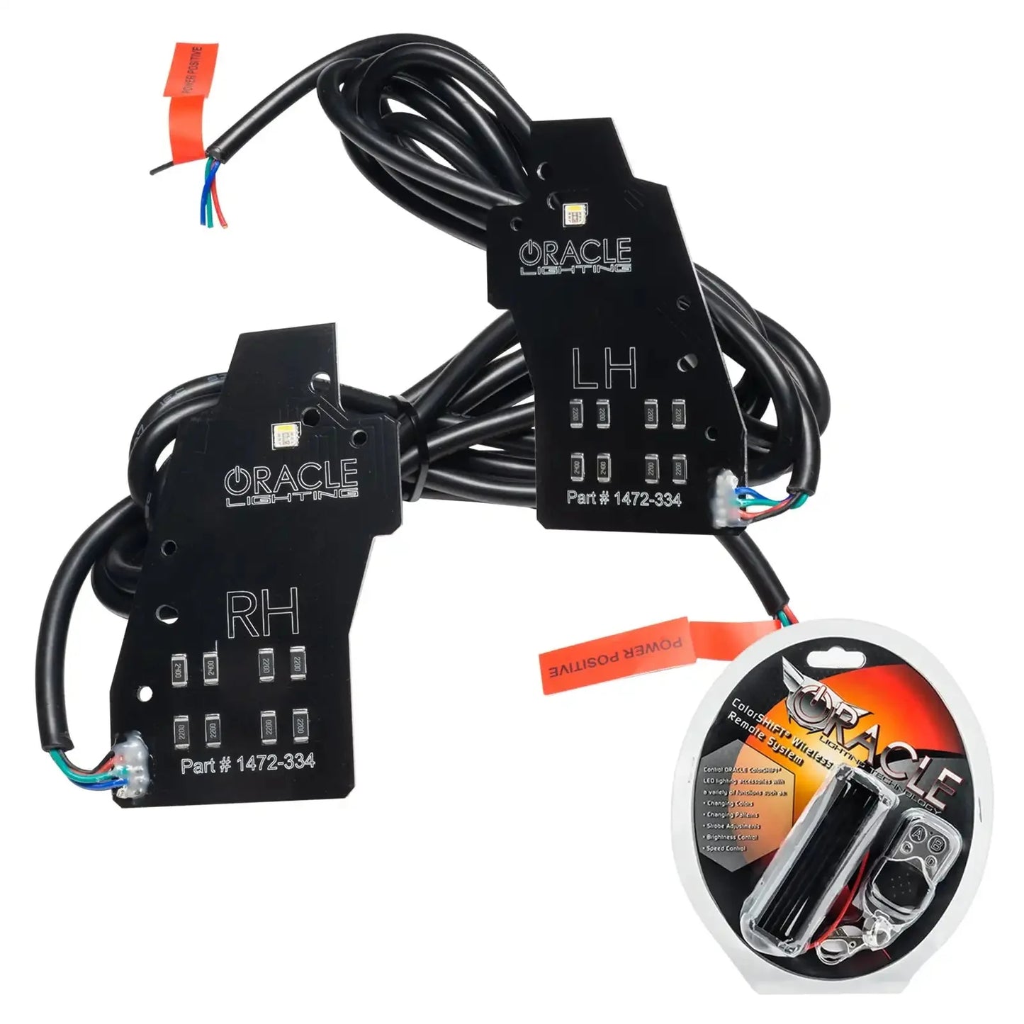 ORACLE Lighting 2020-2024 Ford Explorer ColorSHIFT RGB Headlight DRL Upgrade Kit by ORACLE Lighting