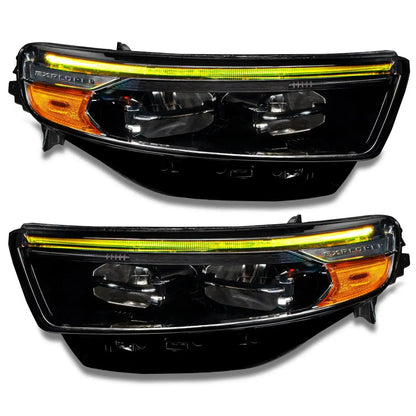 ORACLE Lighting 2020-2024 Ford Explorer ColorSHIFT RGB Headlight DRL Upgrade Kit by ORACLE Lighting
