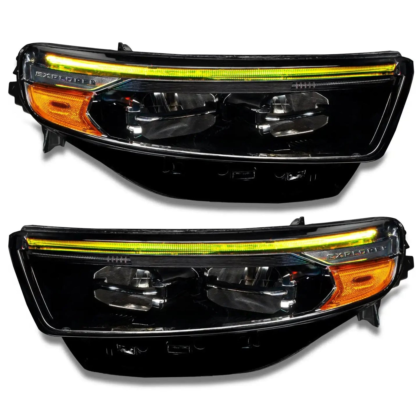 ORACLE Lighting 2020-2024 Ford Explorer ColorSHIFT RGB Headlight DRL Upgrade Kit by ORACLE Lighting