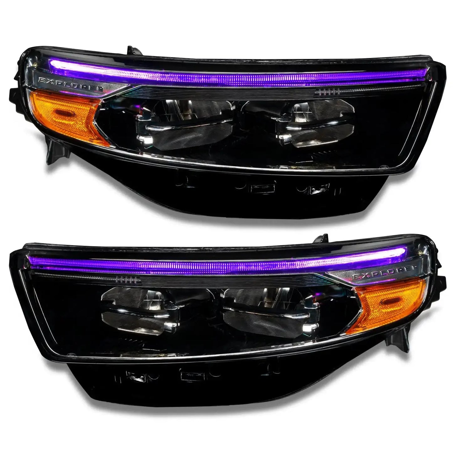ORACLE Lighting 2020-2024 Ford Explorer ColorSHIFT RGB Headlight DRL Upgrade Kit by ORACLE Lighting
