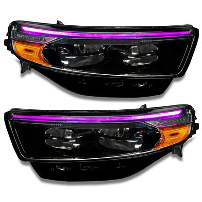 ORACLE Lighting 2020-2024 Ford Explorer ColorSHIFT RGB Headlight DRL Upgrade Kit by ORACLE Lighting