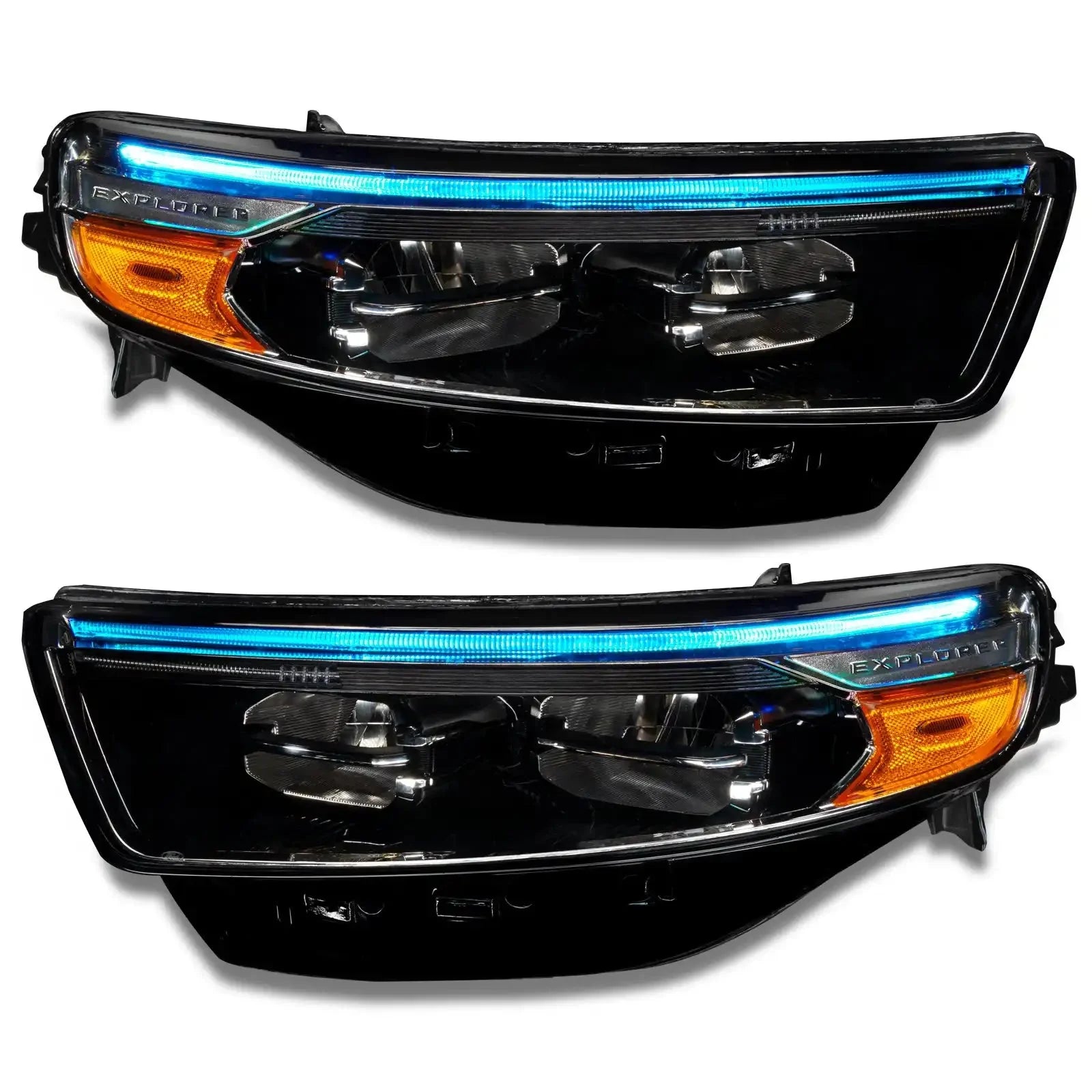 ORACLE Lighting 2020-2024 Ford Explorer ColorSHIFT RGB Headlight DRL Upgrade Kit by ORACLE Lighting