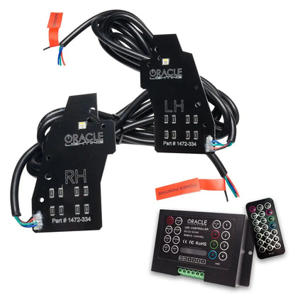 ORACLE Lighting 2020-2024 Ford Explorer ColorSHIFT RGB Headlight DRL Upgrade Kit by ORACLE Lighting