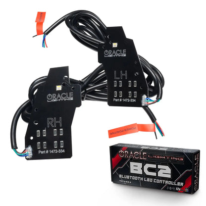ORACLE Lighting 2020-2024 Ford Explorer ColorSHIFT RGB Headlight DRL Upgrade Kit by ORACLE Lighting