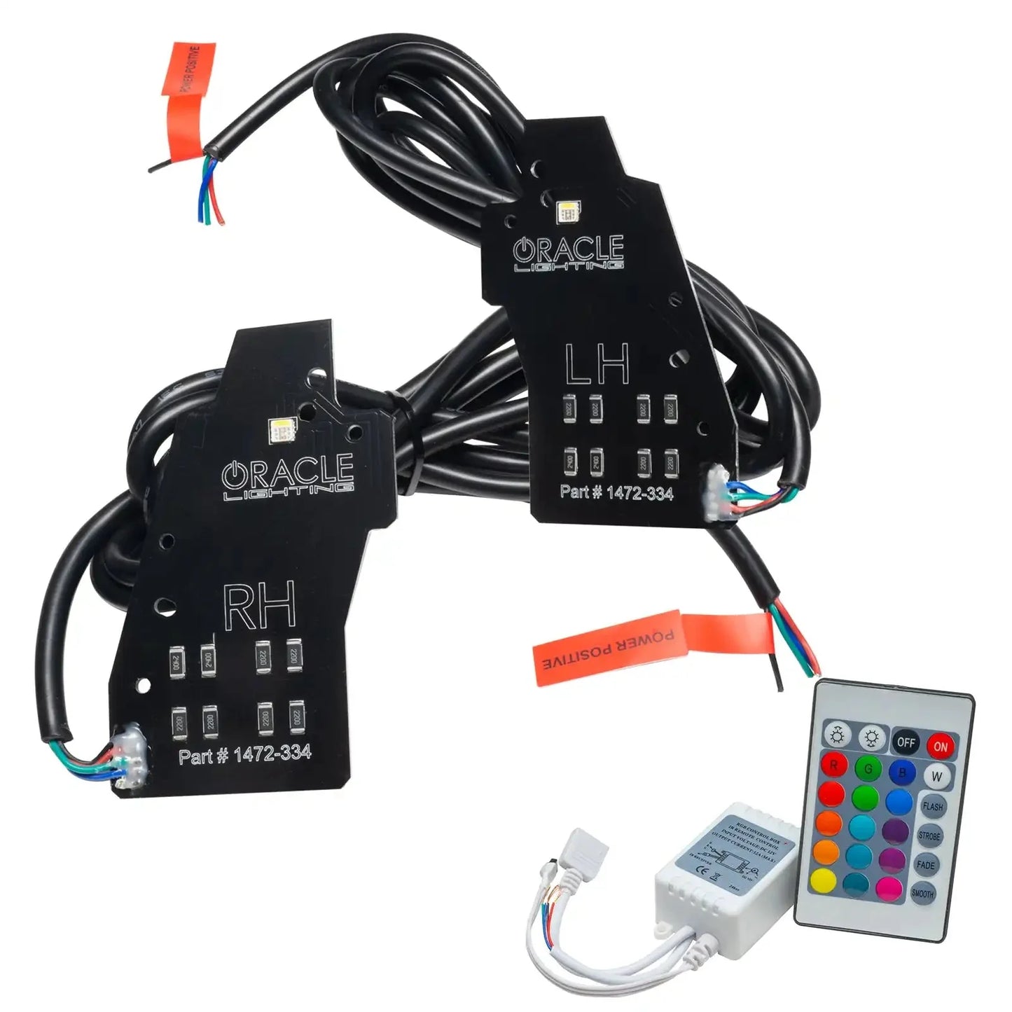 ORACLE Lighting 2020-2024 Ford Explorer ColorSHIFT RGB Headlight DRL Upgrade Kit by ORACLE Lighting