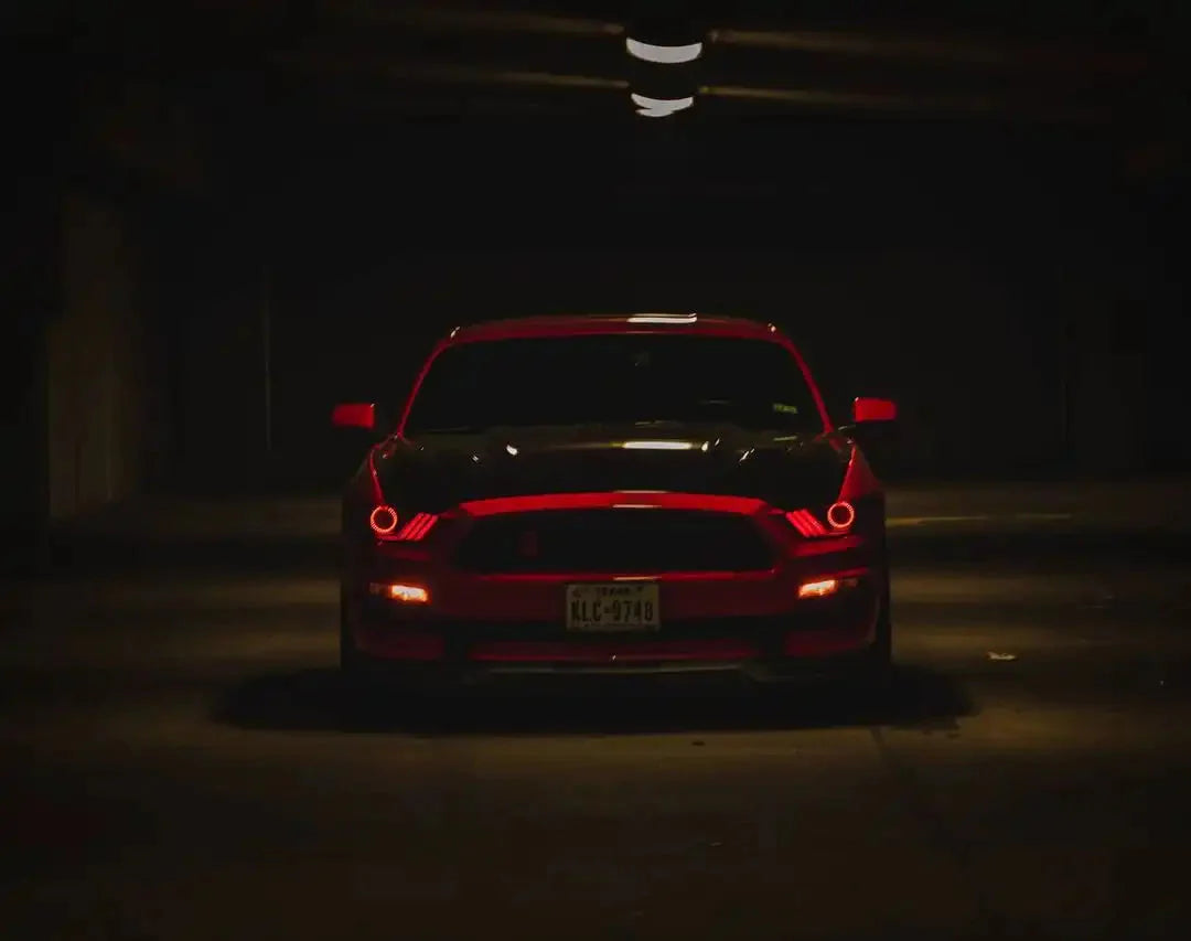 ORACLE Lighting 2015-2017 Ford Mustang V6/GT/SHELBY LED Headlight Halo Kit by ORACLE Lighting