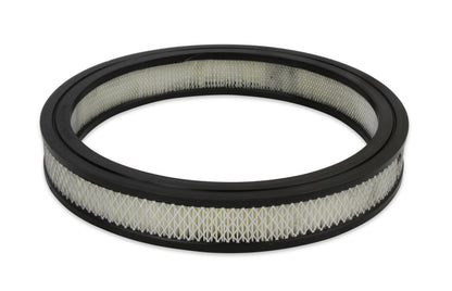 Mr. Gasket Air Cleaner - 14 Inch Diameter x 2-1/4 Inch Tall - Chrome by Mr Gasket