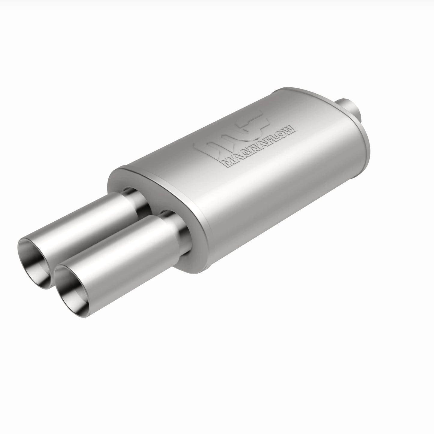 Straight-Through Performance Muffler; 2.25/3.125in. Center/Dual; 5x14x8 Body by MagnaFlow Exhaust Products