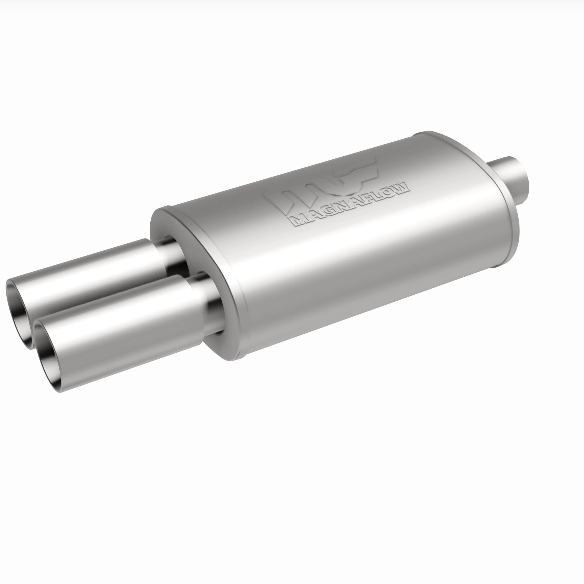Straight-Through Performance Muffler; 2.25/3.125in. Center/Dual; 5x14x8 Body by MagnaFlow Exhaust Products