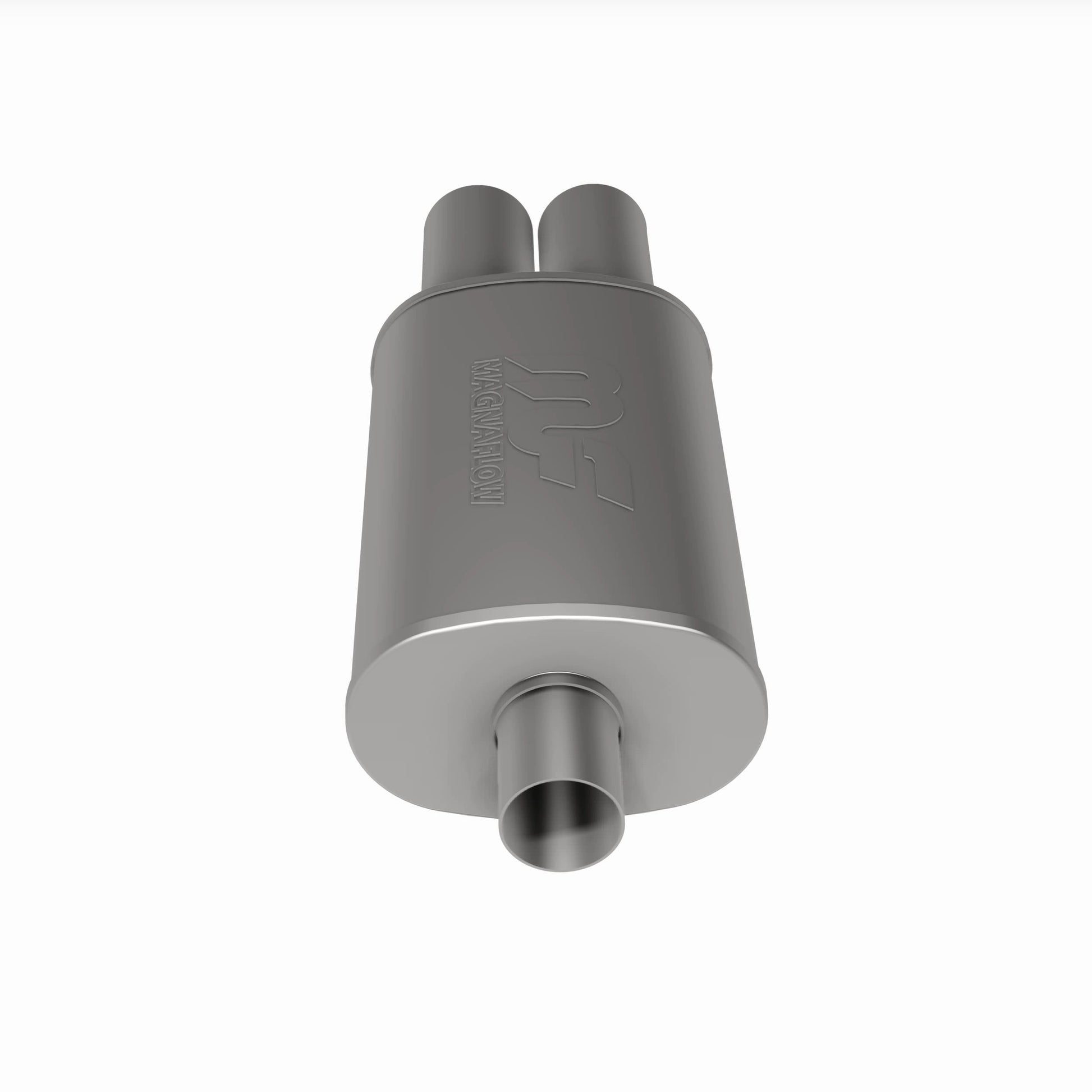 Straight-Through Performance Muffler; 2.25/3.125in. Center/Dual; 5x14x8 Body by MagnaFlow Exhaust Products