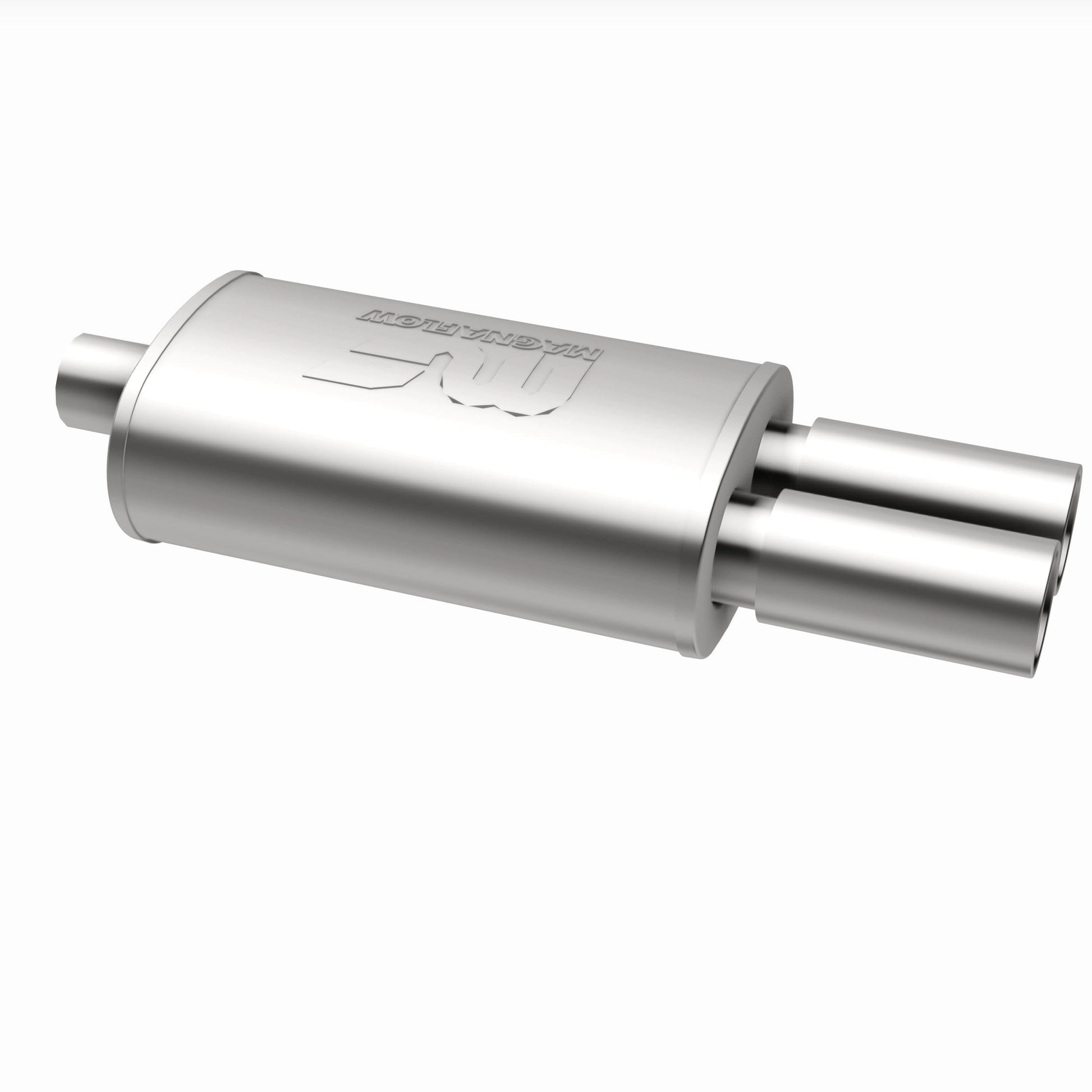 Straight-Through Performance Muffler; 2.25/3.125in. Center/Dual; 5x14x8 Body by MagnaFlow Exhaust Products