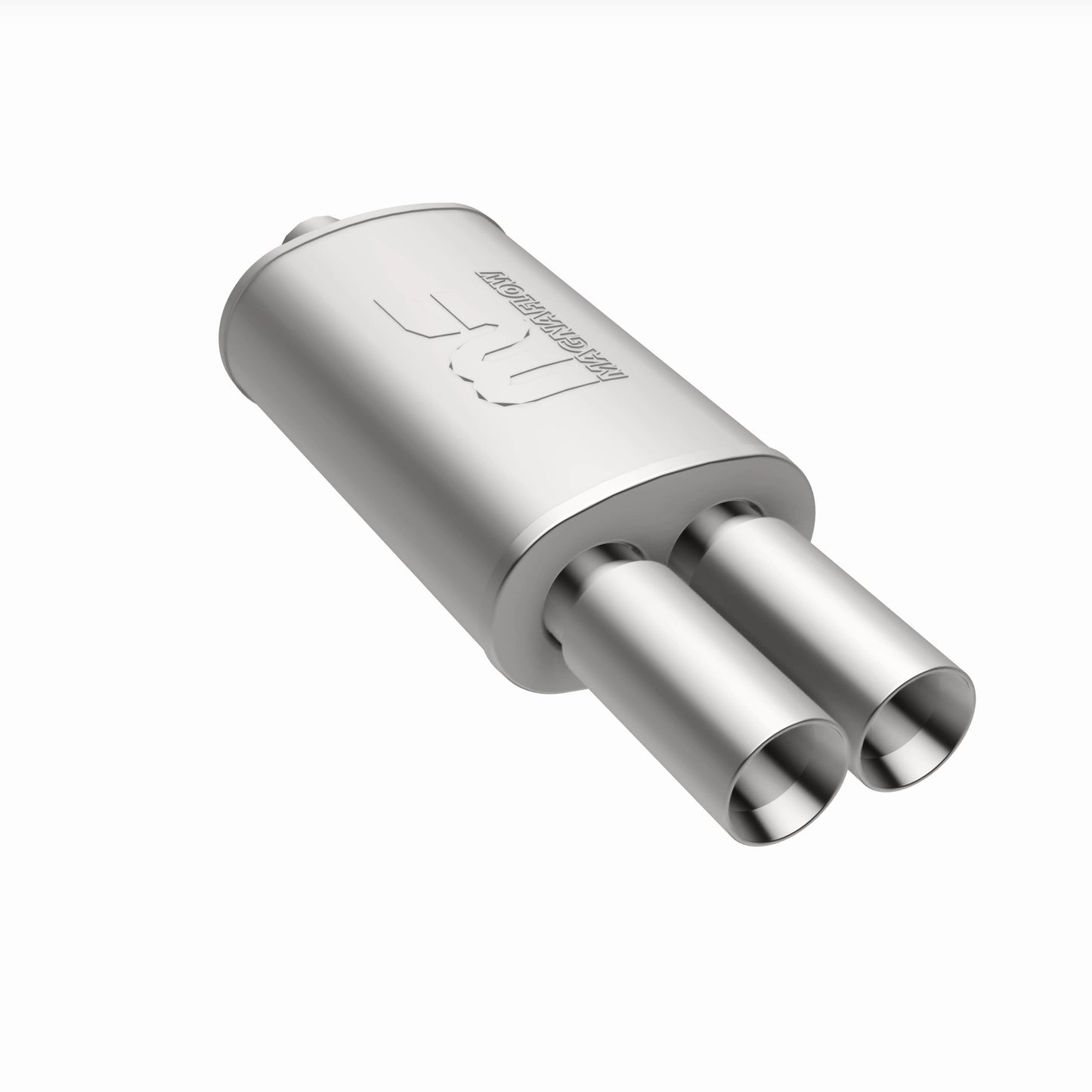 Straight-Through Performance Muffler; 2.25/3.125in. Center/Dual; 5x14x8 Body by MagnaFlow Exhaust Products