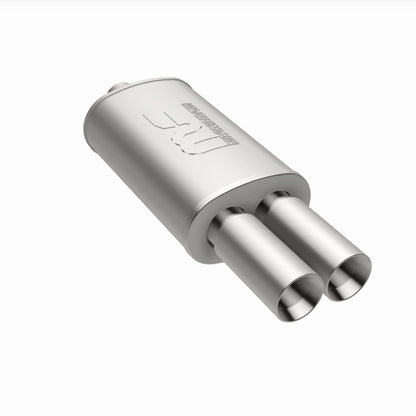 Straight-Through Performance Muffler; 2.25/3.125in. Center/Dual; 5x14x8 Body by MagnaFlow Exhaust Products