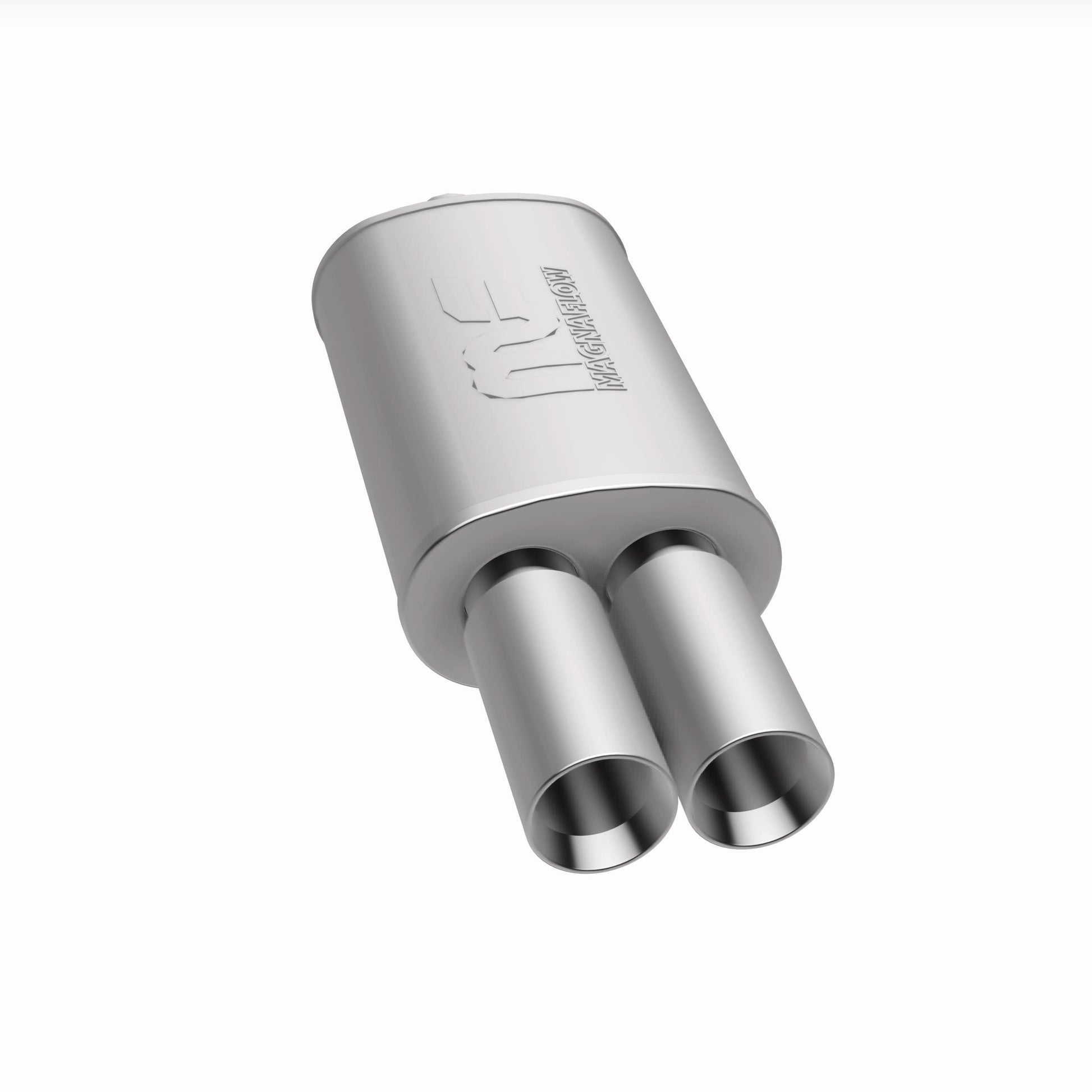 Straight-Through Performance Muffler; 2.25/3.125in. Center/Dual; 5x14x8 Body by MagnaFlow Exhaust Products
