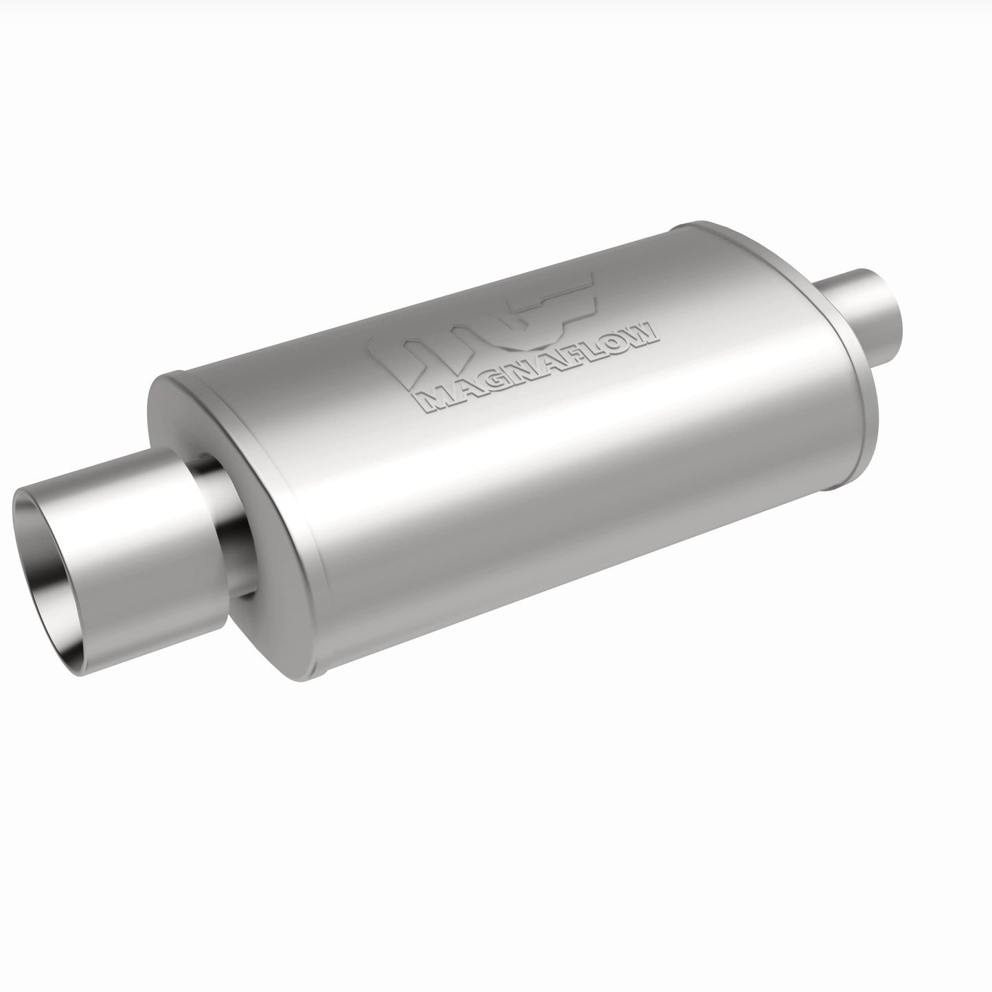 Straight-Through Performance Muffler; 2.25/4in. Center/Center; 5x14x8 Body by MagnaFlow Exhaust Products