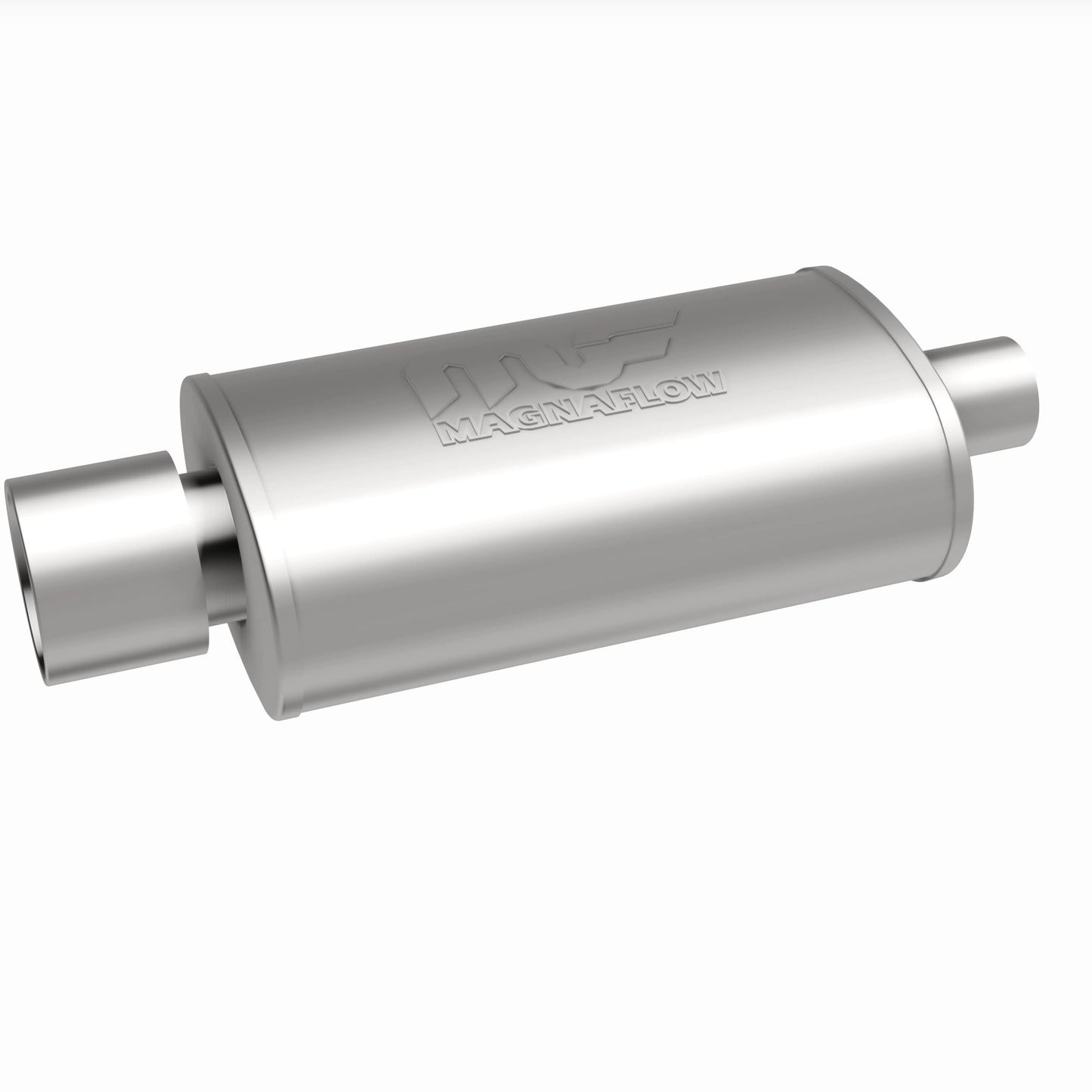 Straight-Through Performance Muffler; 2.25/4in. Center/Center; 5x14x8 Body by MagnaFlow Exhaust Products