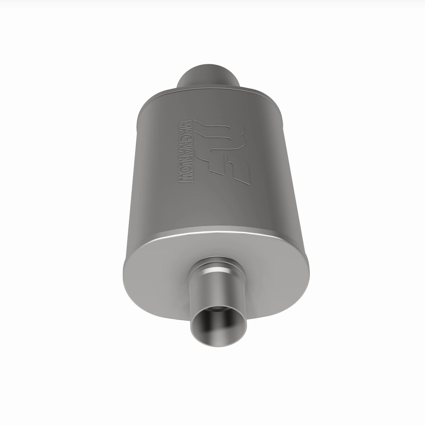 Straight-Through Performance Muffler; 2.25/4in. Center/Center; 5x14x8 Body by MagnaFlow Exhaust Products