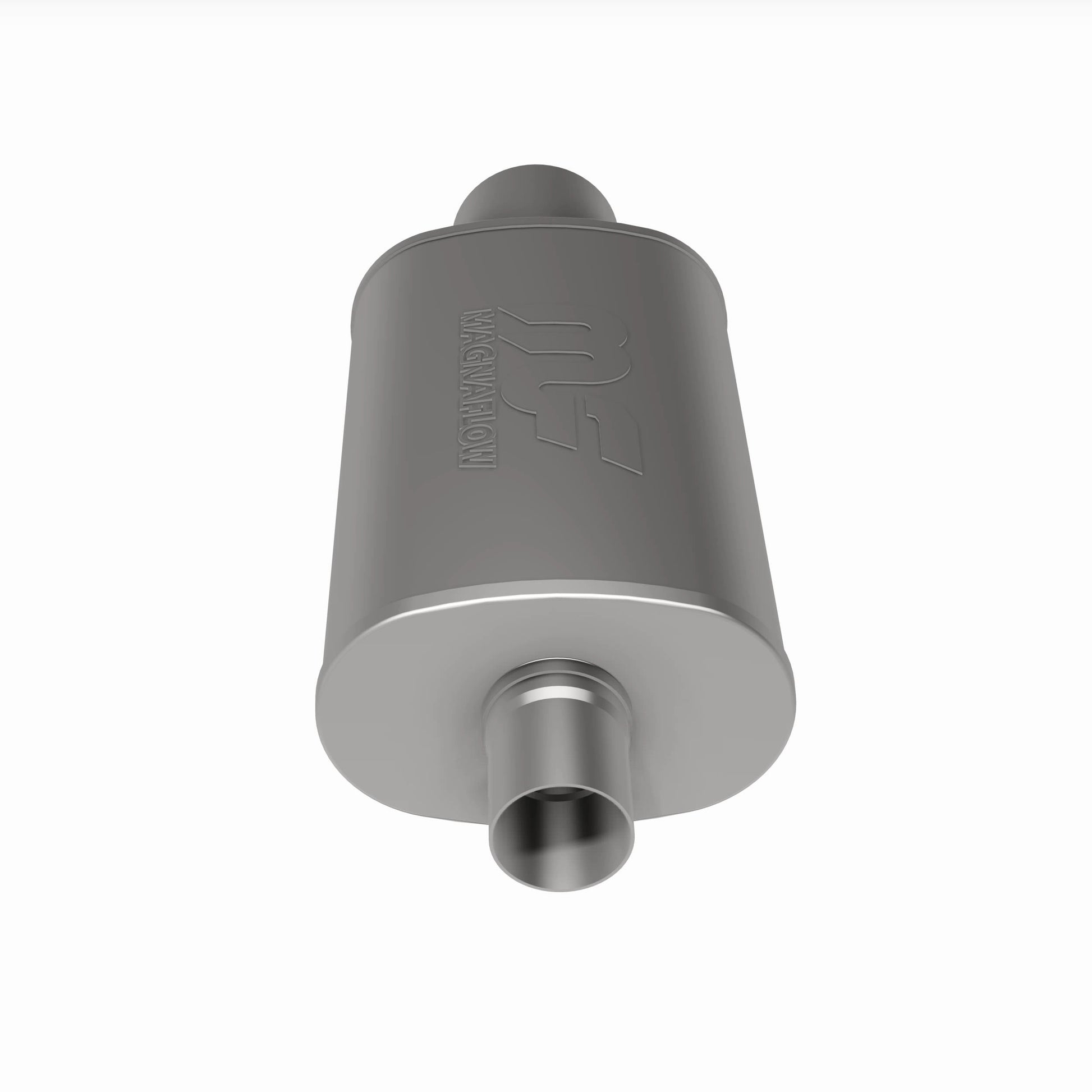 Straight-Through Performance Muffler; 2.25/4in. Center/Center; 5x14x8 Body by MagnaFlow Exhaust Products