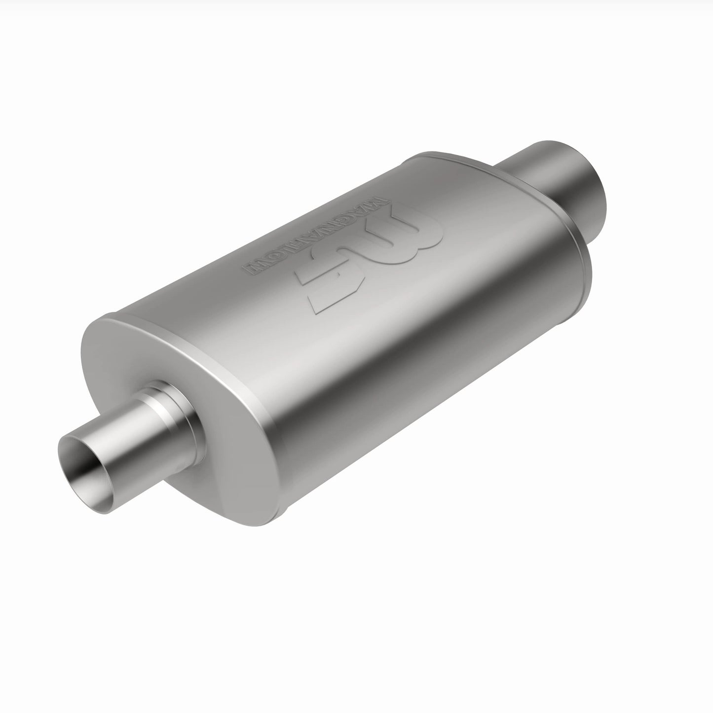 Straight-Through Performance Muffler; 2.25/4in. Center/Center; 5x14x8 Body by MagnaFlow Exhaust Products