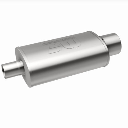 Straight-Through Performance Muffler; 2.25/4in. Center/Center; 5x14x8 Body by MagnaFlow Exhaust Products