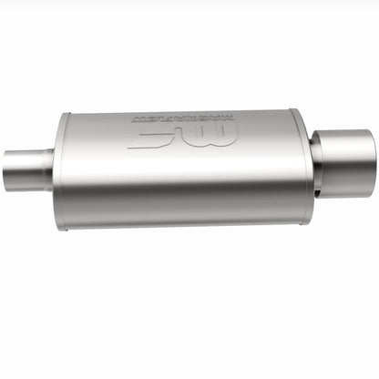 Straight-Through Performance Muffler; 2.25/4in. Center/Center; 5x14x8 Body by MagnaFlow Exhaust Products