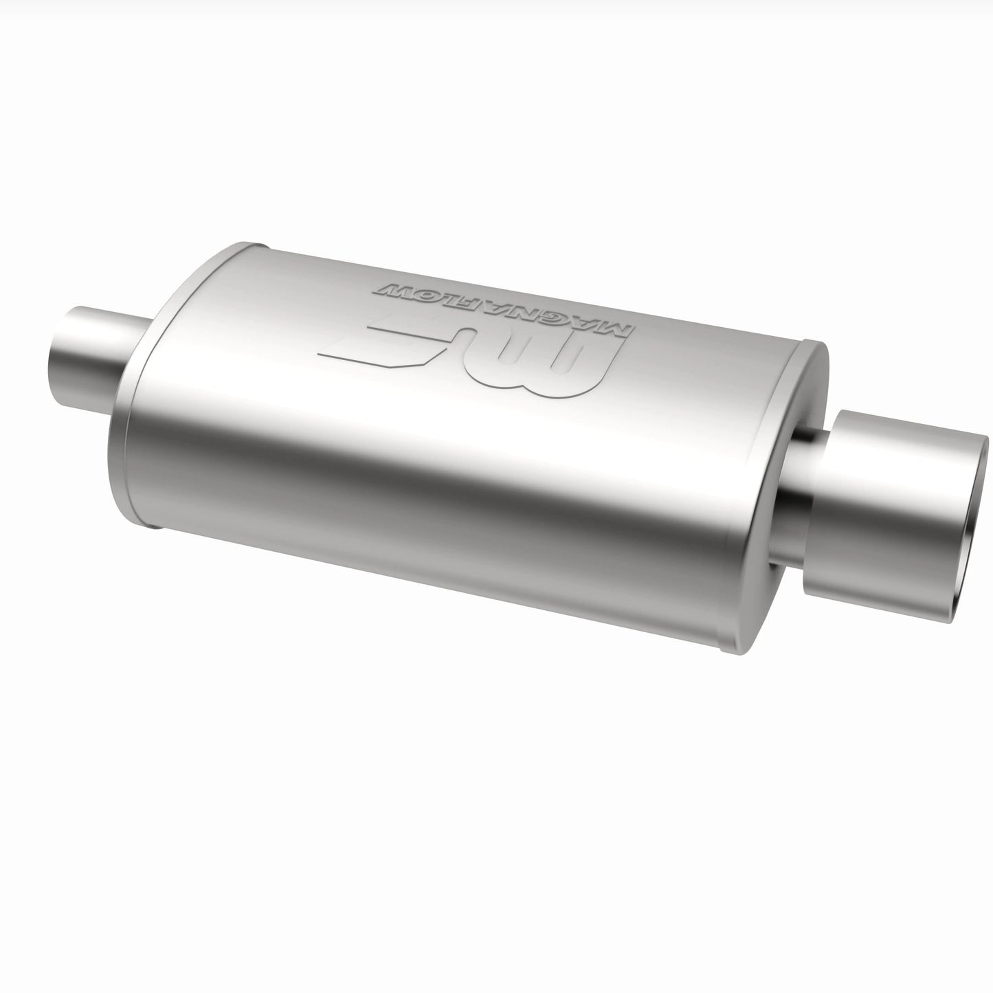 Straight-Through Performance Muffler; 2.25/4in. Center/Center; 5x14x8 Body by MagnaFlow Exhaust Products