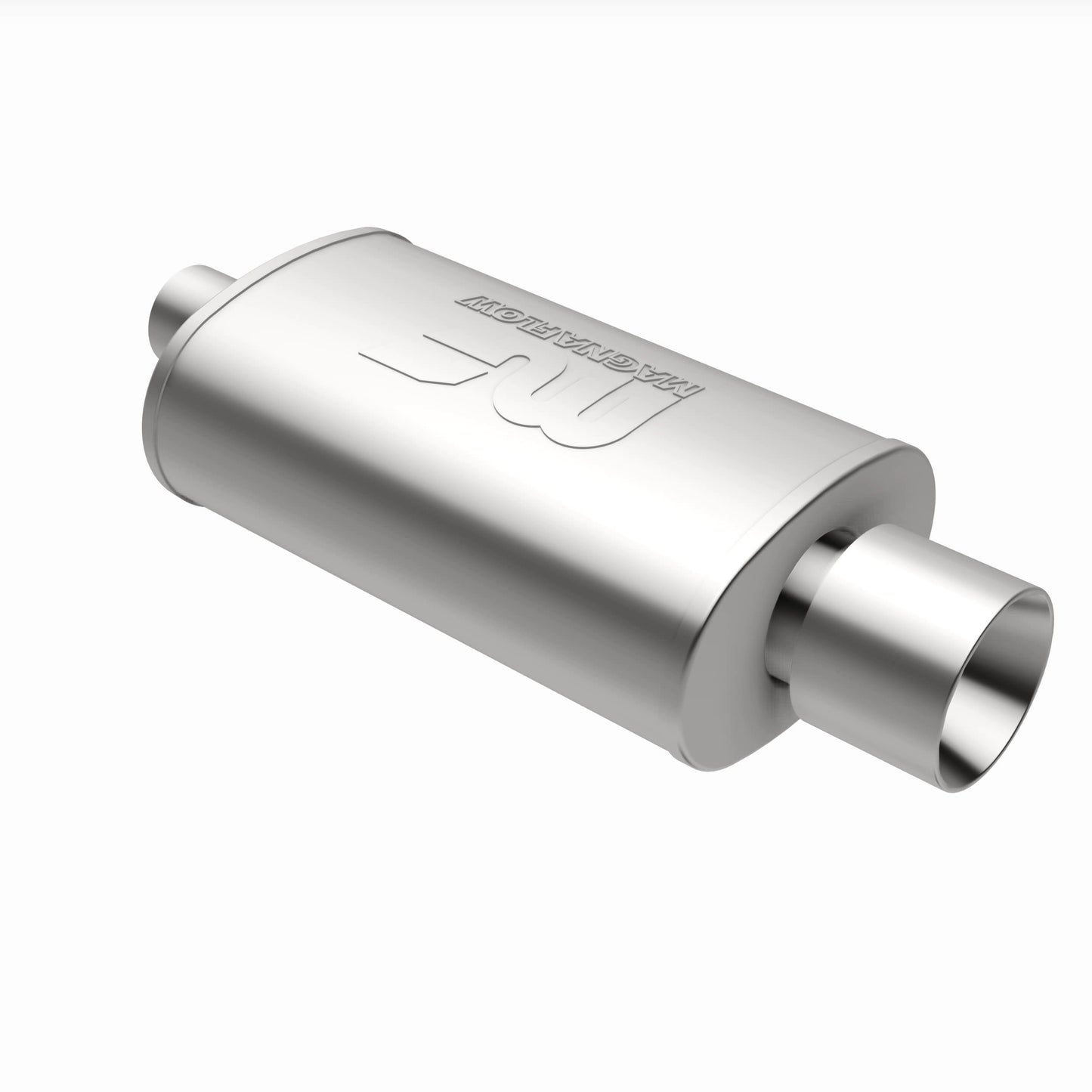 Straight-Through Performance Muffler; 2.25/4in. Center/Center; 5x14x8 Body by MagnaFlow Exhaust Products