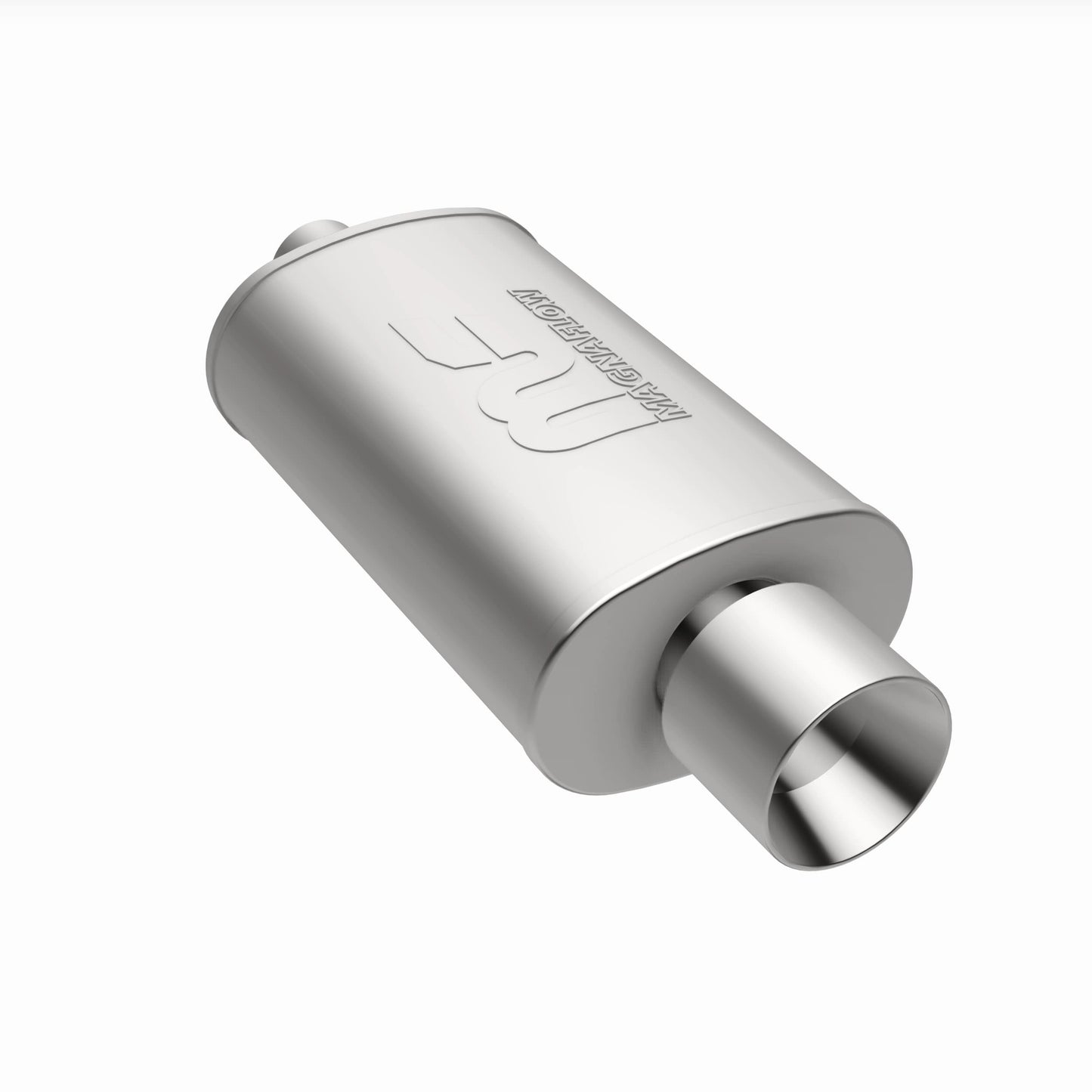 Straight-Through Performance Muffler; 2.25/4in. Center/Center; 5x14x8 Body by MagnaFlow Exhaust Products