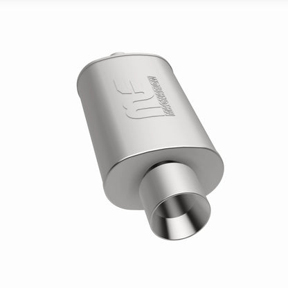 Straight-Through Performance Muffler; 2.25/4in. Center/Center; 5x14x8 Body by MagnaFlow Exhaust Products