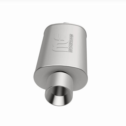 Straight-Through Performance Muffler; 2.25/4in. Center/Center; 5x14x8 Body by MagnaFlow Exhaust Products