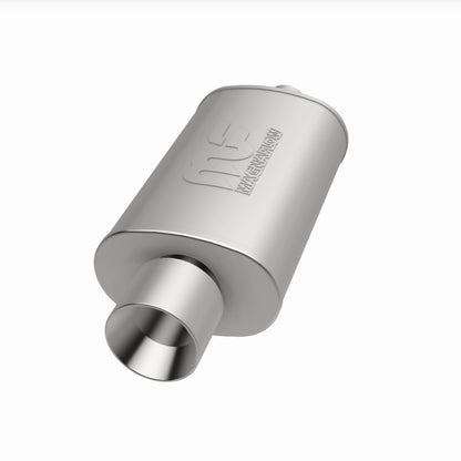 Straight-Through Performance Muffler; 2.25/4in. Center/Center; 5x14x8 Body by MagnaFlow Exhaust Products