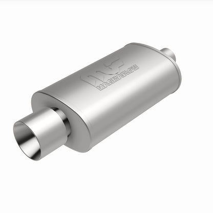 Straight-Through Performance Muffler; 2.25/4in. Center/Center; 5x14x8 Body by MagnaFlow Exhaust Products