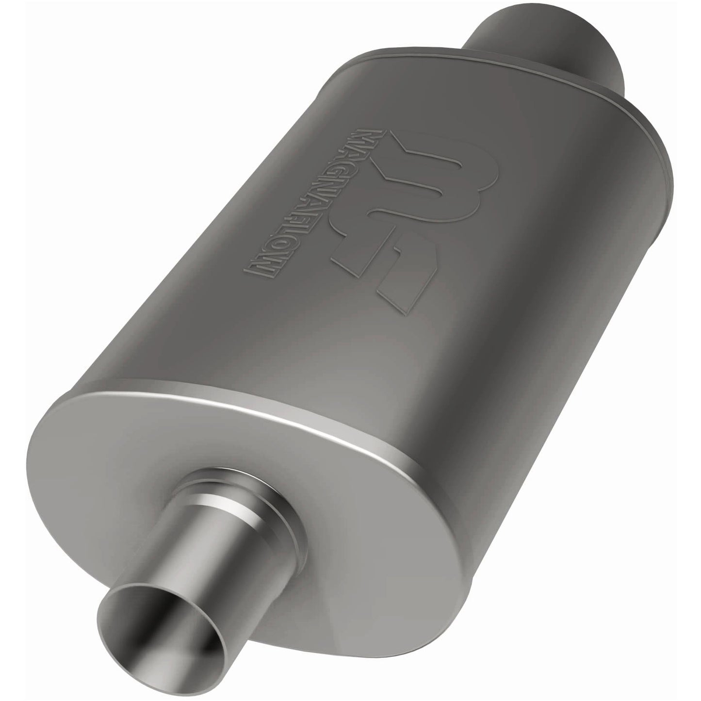 Straight-Through Performance Muffler; 2.25/4in. Center/Center; 5x14x8 Body by MagnaFlow Exhaust Products
