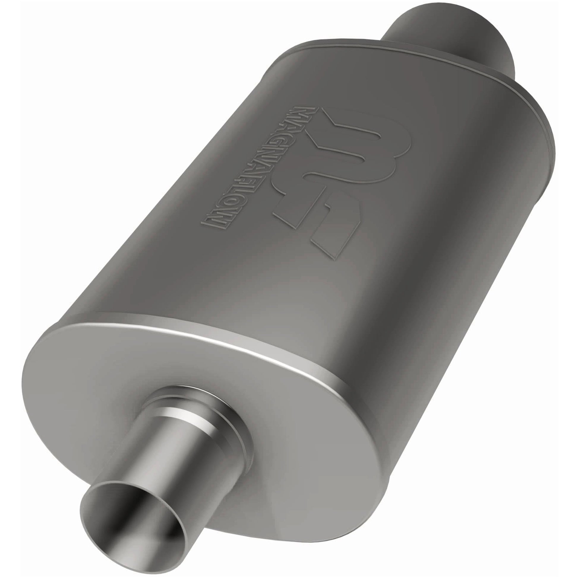 Straight-Through Performance Muffler; 2.25/4in. Center/Center; 5x14x8 Body by MagnaFlow Exhaust Products