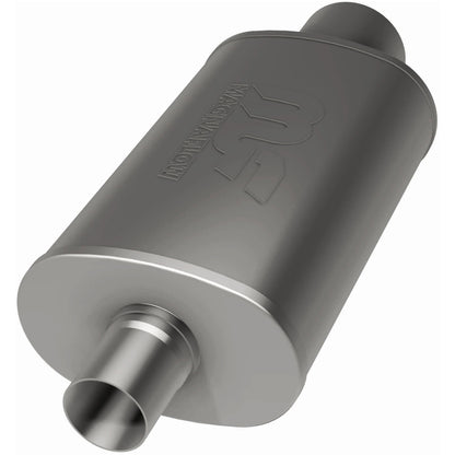 Straight-Through Performance Muffler; 2.25/4in. Center/Center; 5x14x8 Body by MagnaFlow Exhaust Products