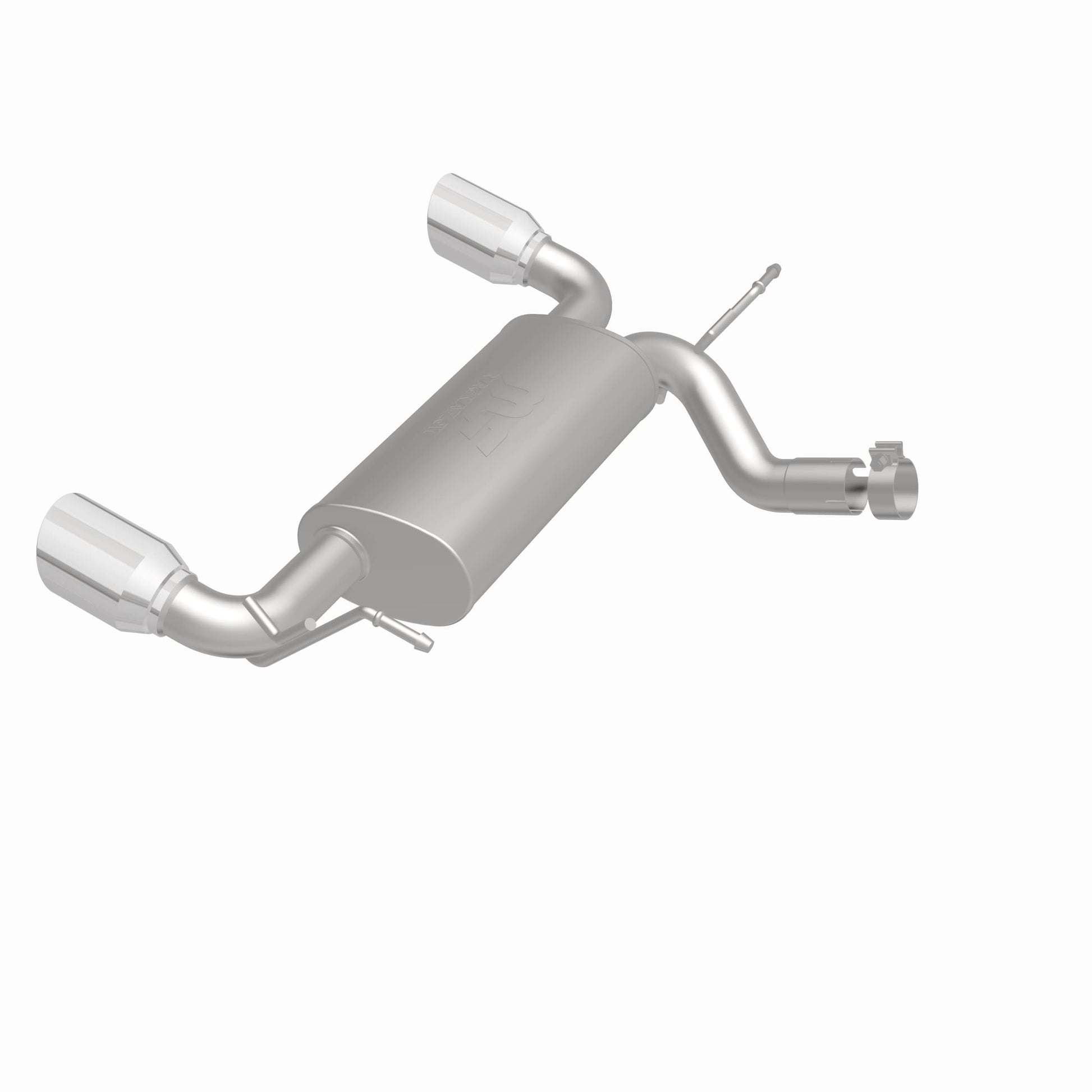 Magnaflow Street Series Stainless Axle-Back System by MagnaFlow Exhaust Products