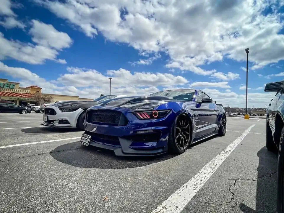 ORACLE Lighting 2015-2017 Ford Mustang V6/GT/Shelby ColorSHIFT DRL Upgrade w/Halo Kit by ORACLE Lighting