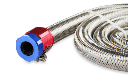 Mr. Gasket Braided Steel Fuel Line Kit - 3/8 Inch x 3 Foot by Mr Gasket
