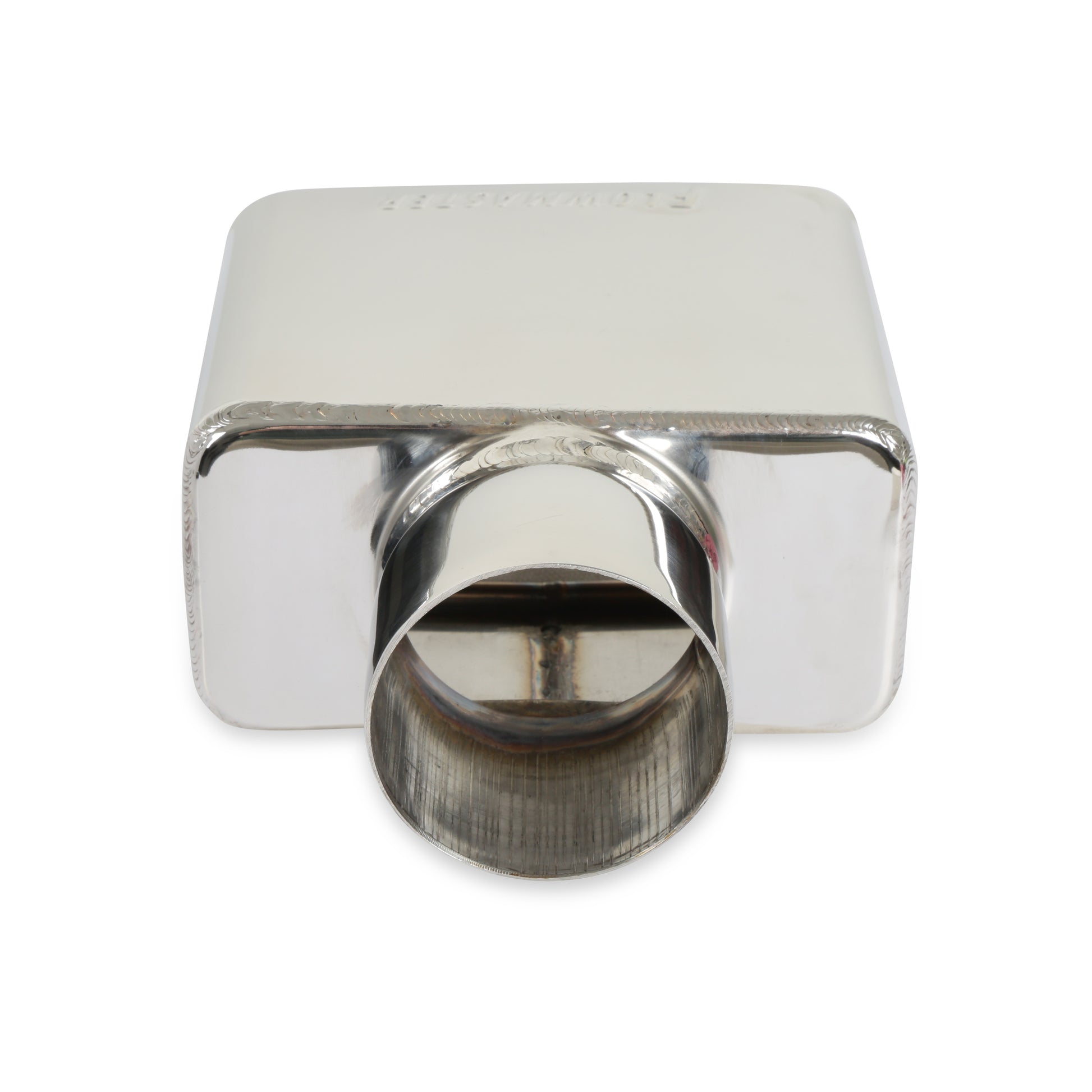 Exhaust Tip - 3.0 x 5.5 Polished Angle Rolled Edge Fits 2.5 in. Tubing by Flowmaster