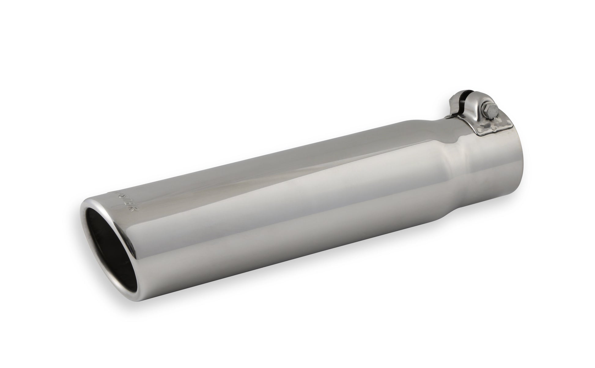 Exhaust Tip - 3.00 in. Rolled Angle Polished SS Fits 2.50 in. Tubing - clamp on by Flowmaster