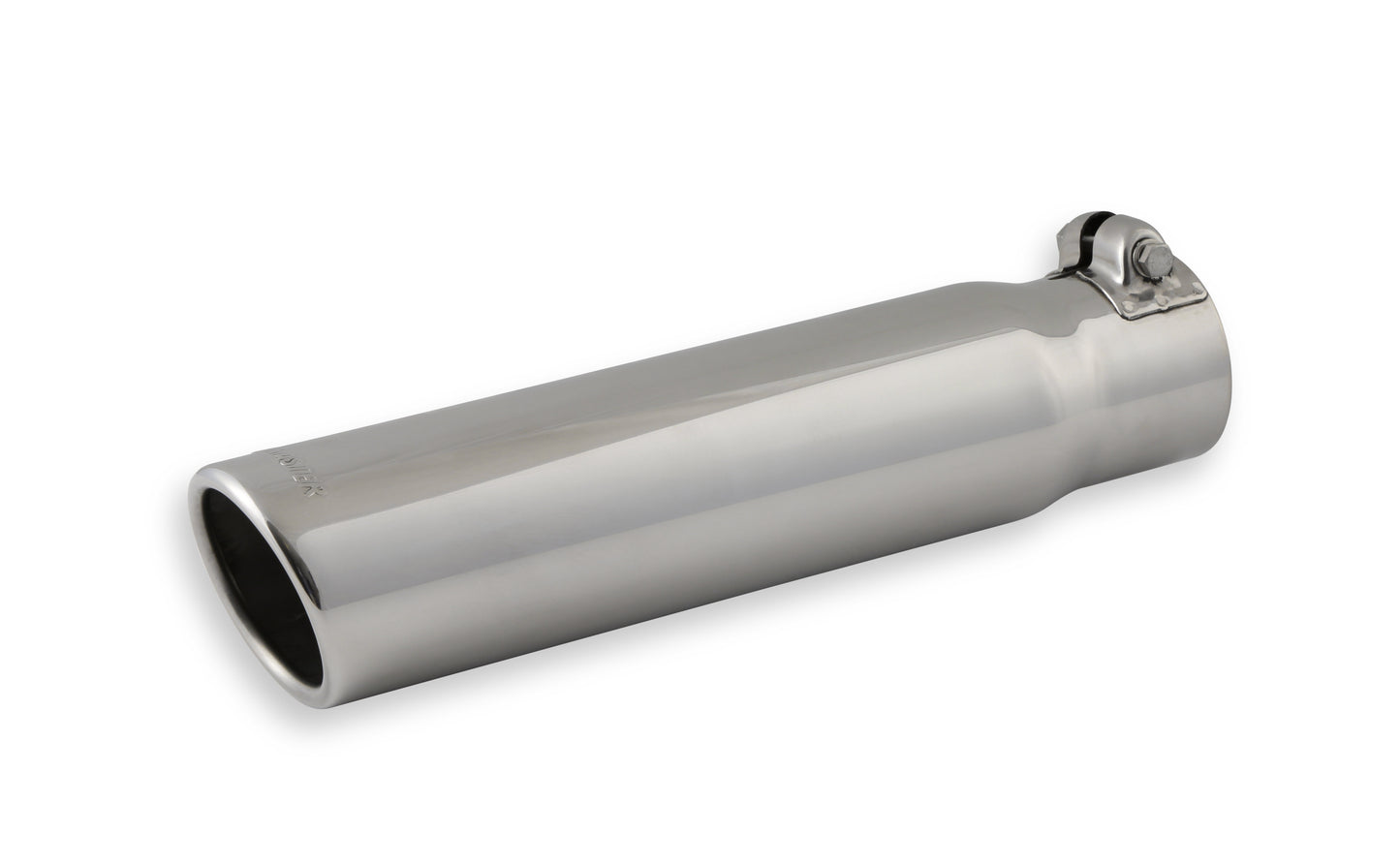 Exhaust Tip - 3.00 in. Rolled Angle Polished SS Fits 2.50 in. Tubing - clamp on by Flowmaster