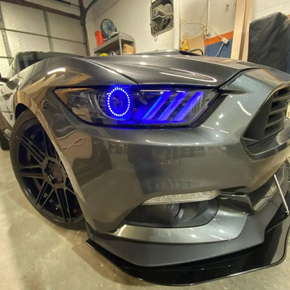 ORACLE Lighting 2015-2017 Ford Mustang V6/GT/Shelby ColorSHIFT DRL Upgrade w/Halo Kit by ORACLE Lighting