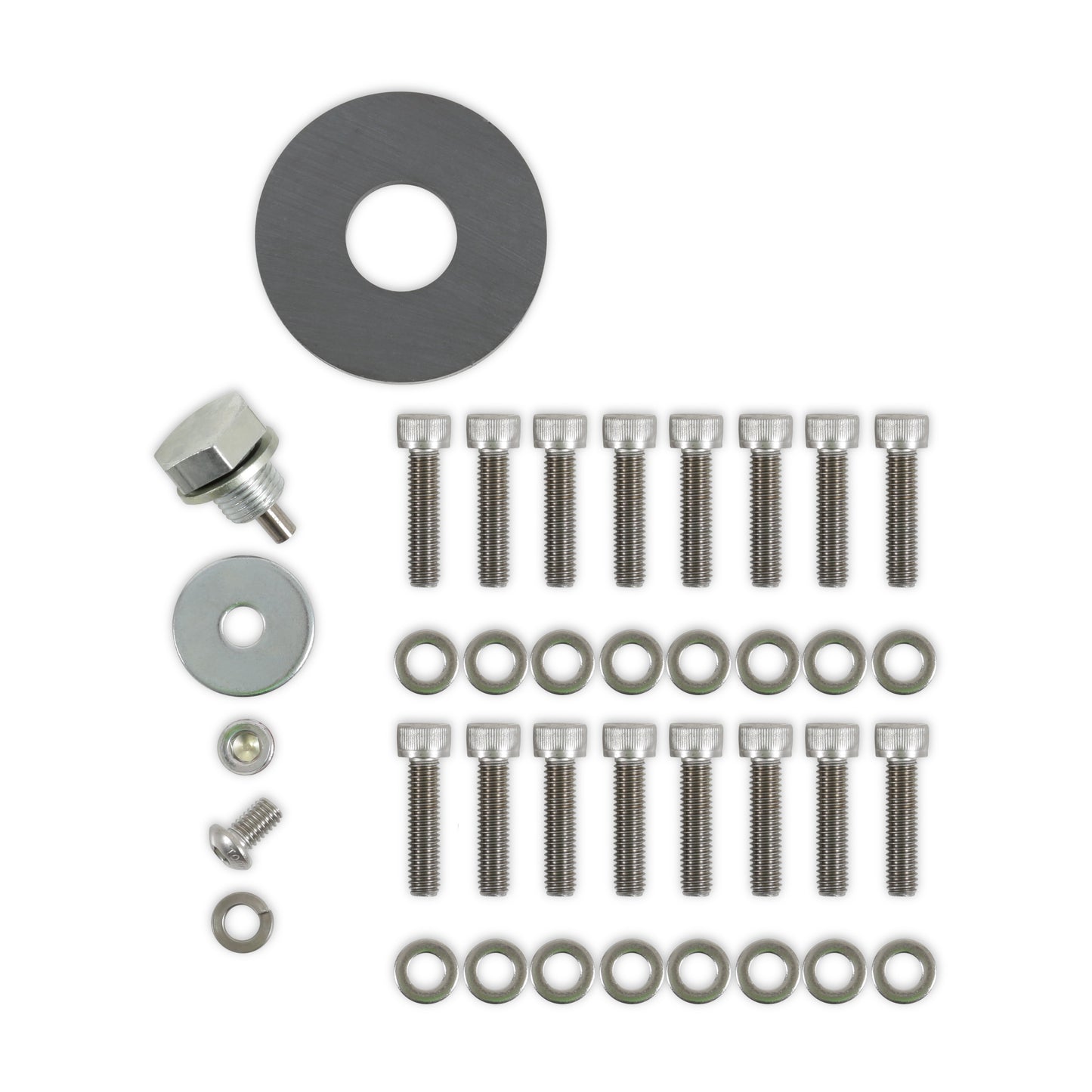B&M Hi-Tek Heavy-Duty Deep Transmission Pan - GM 10L80 - Aluminum - Natural by B&M