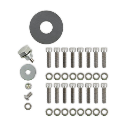 B&M Hi-Tek Heavy-Duty Deep Transmission Pan - GM 10L80 - Aluminum - Natural by B&M