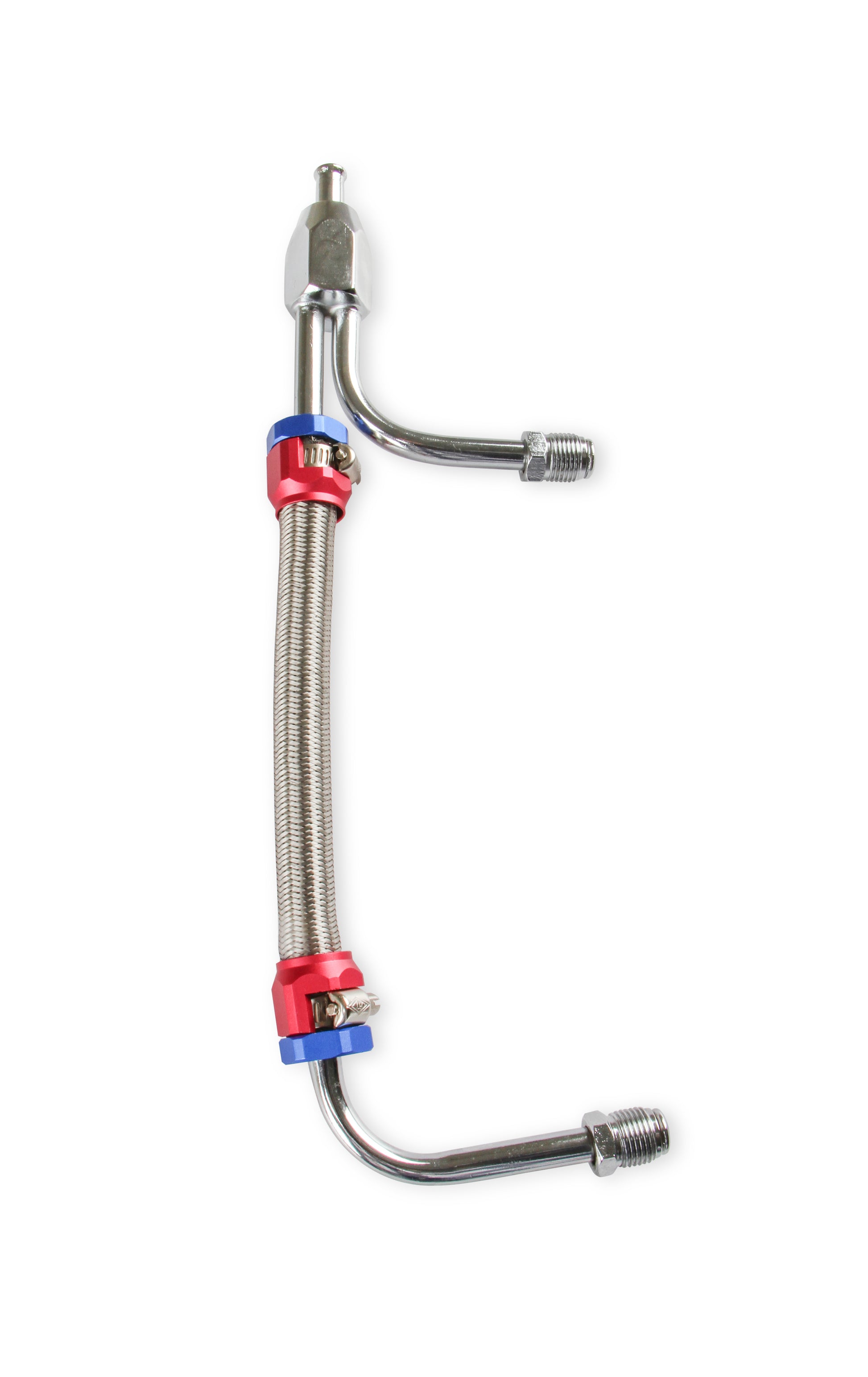 Mr. Gasket Adjustable Fuel Line with Red and Blue Hose Ends by Mr Gasket